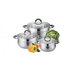 Набор посуды LARA LR02-92(1,8+3,5+5,9л.)